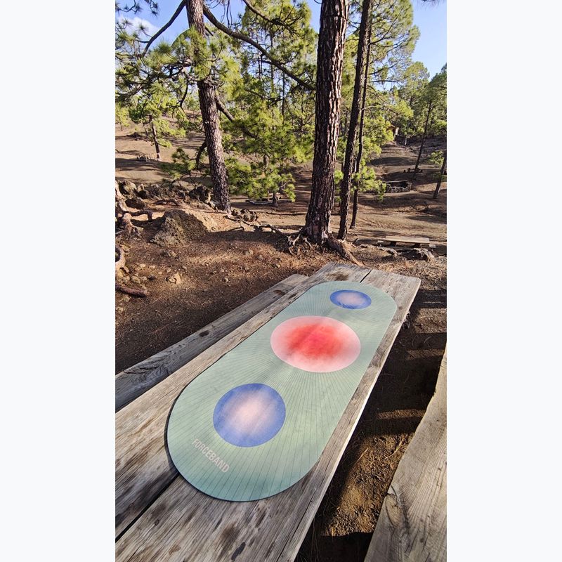 Jógaszőnyeg FORCEBAND Solar microfiber + eco rubber 5 mm solar 3