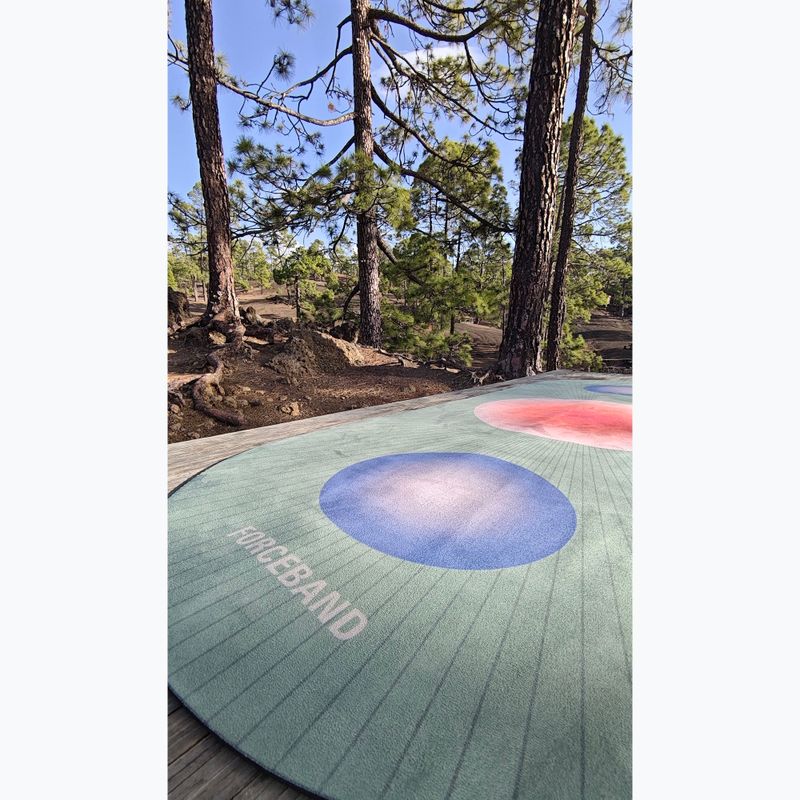 Jógaszőnyeg FORCEBAND Solar microfiber + eco rubber 5 mm solar 7