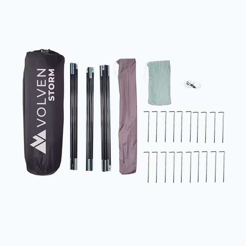 Túrasátor 3-osobowy Volven Storm green 5