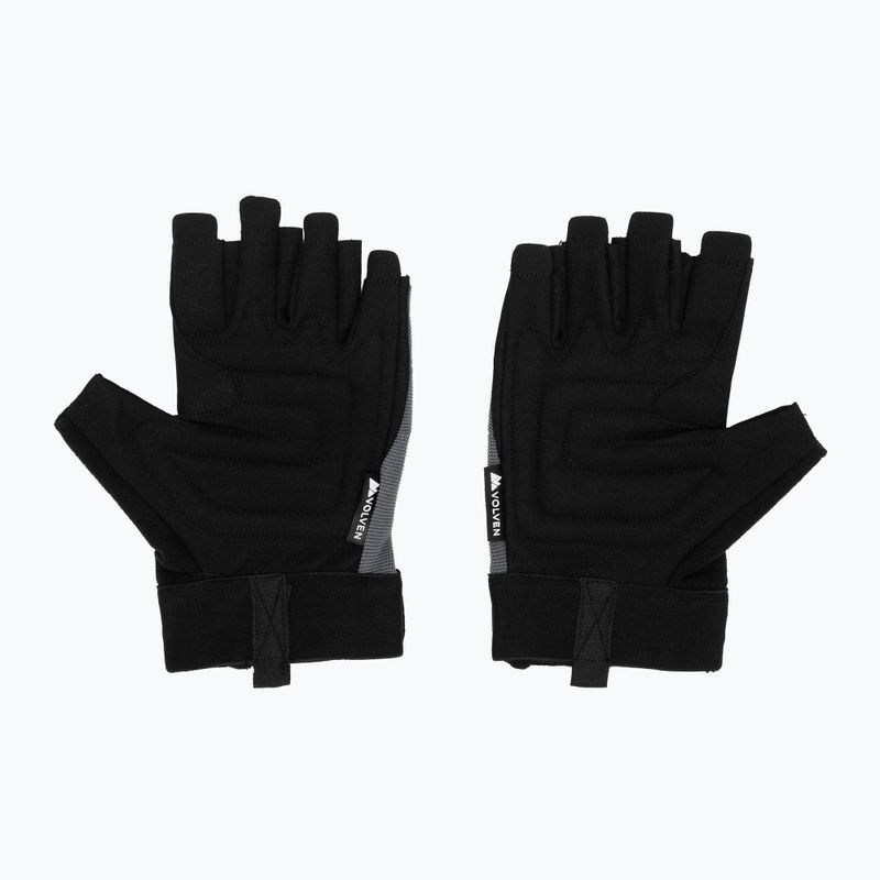 Mászókesztyűk Volven Ferrata Half Finger gray 3