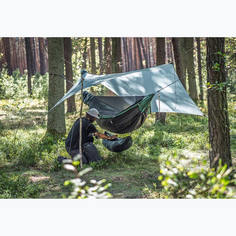 Napvédő tarp Lesovik Hexa silver pine 3