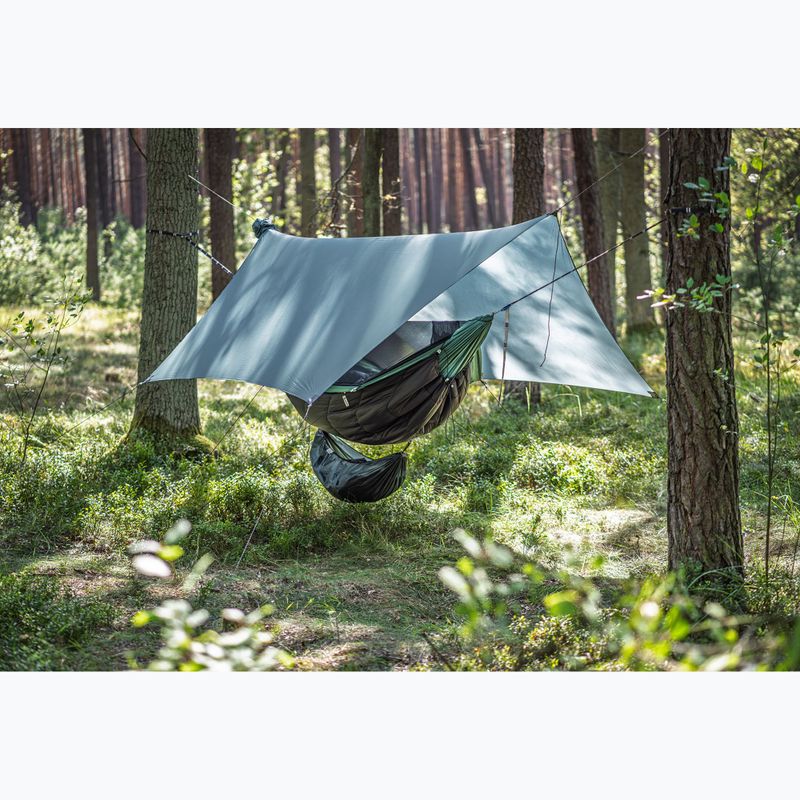 Napvédő tarp Lesovik Hexa silver pine 4