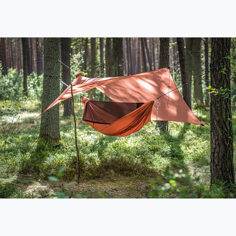 Napvédő tarp Lesovik Hexa terra rosa 2