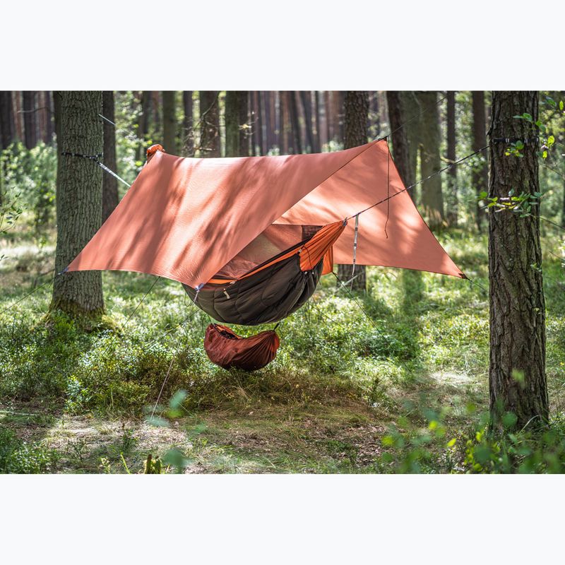 Napvédő tarp Lesovik Hexa terra rosa 4