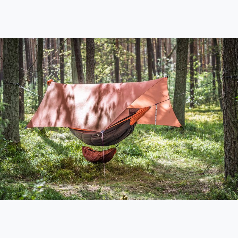 Napvédő tarp Lesovik Hexa terra rosa 5