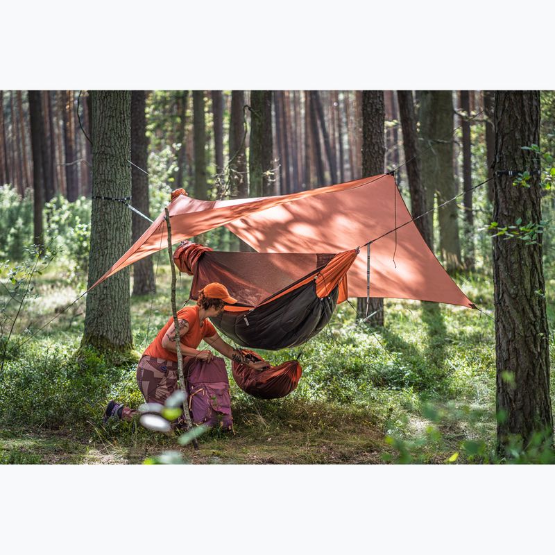 Napvédő tarp Lesovik Hexa terra rosa 6