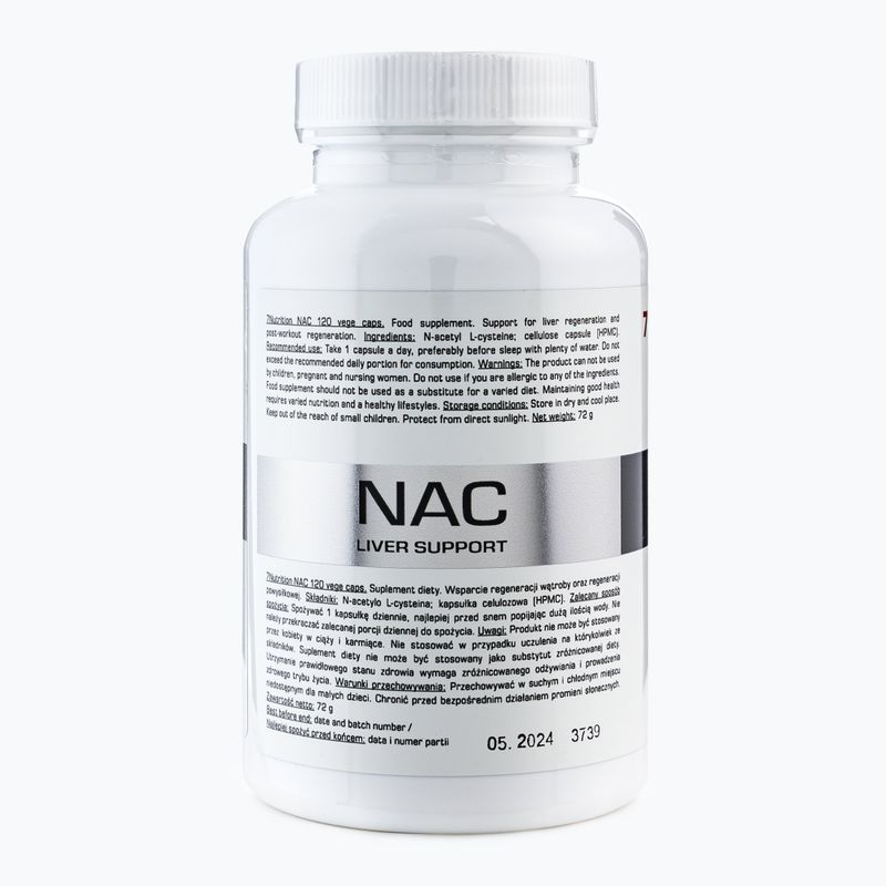 Kiegészítő 7Nutrition NAC 500mg 120 kapszula NU7876798 2