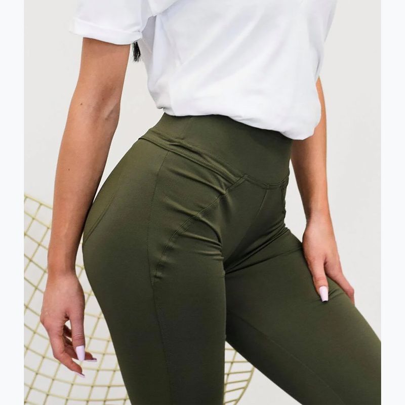 Chiara Wear Push Up khaki női leggings 3