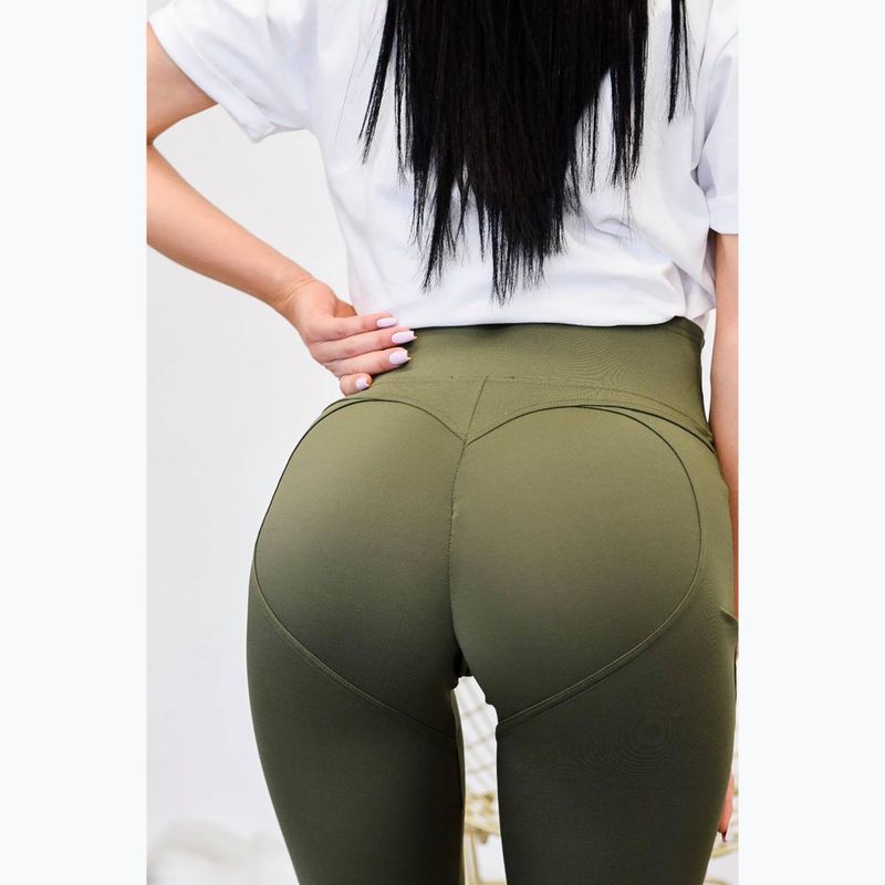 Chiara Wear Push Up khaki női leggings 4