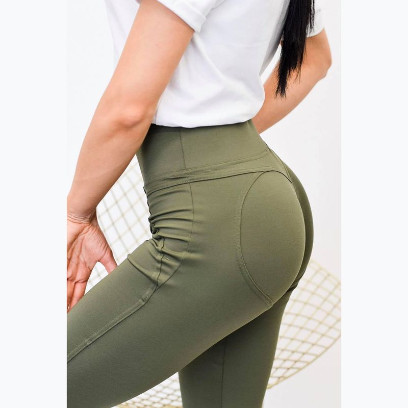 Chiara Wear Push Up khaki női leggings 6