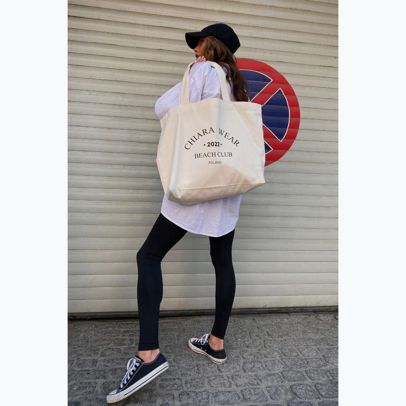 Chiara Wear Beach Club Tote ecru táska 5