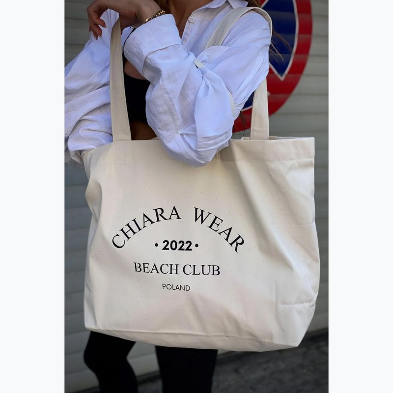 Chiara Wear Beach Club Tote ecru táska 7