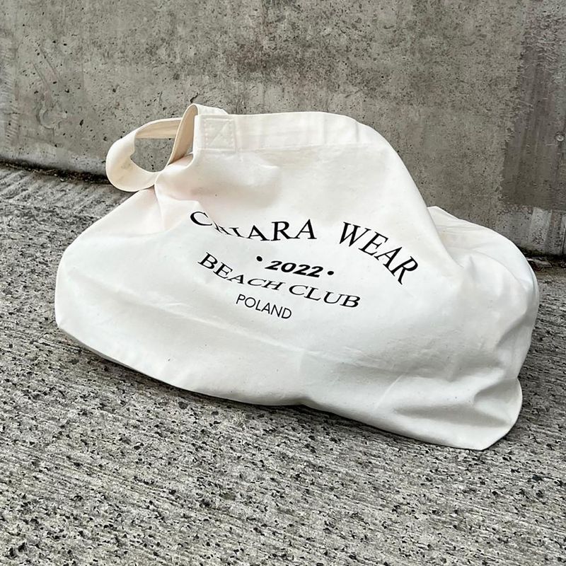 Chiara Wear Beach Club Tote ecru táska 10