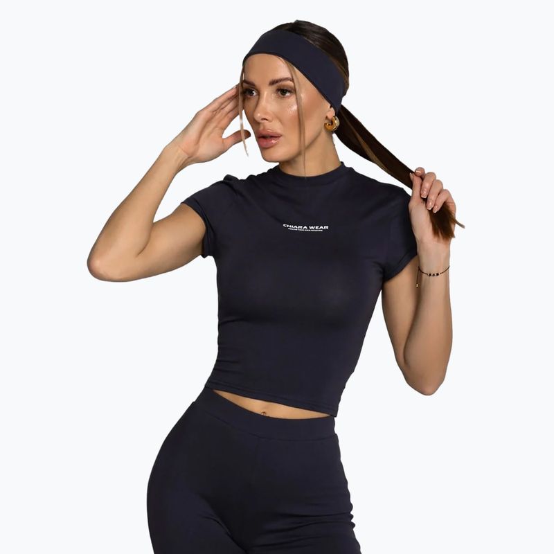 Chiara Wear női fejpánt pamut, grafit 2