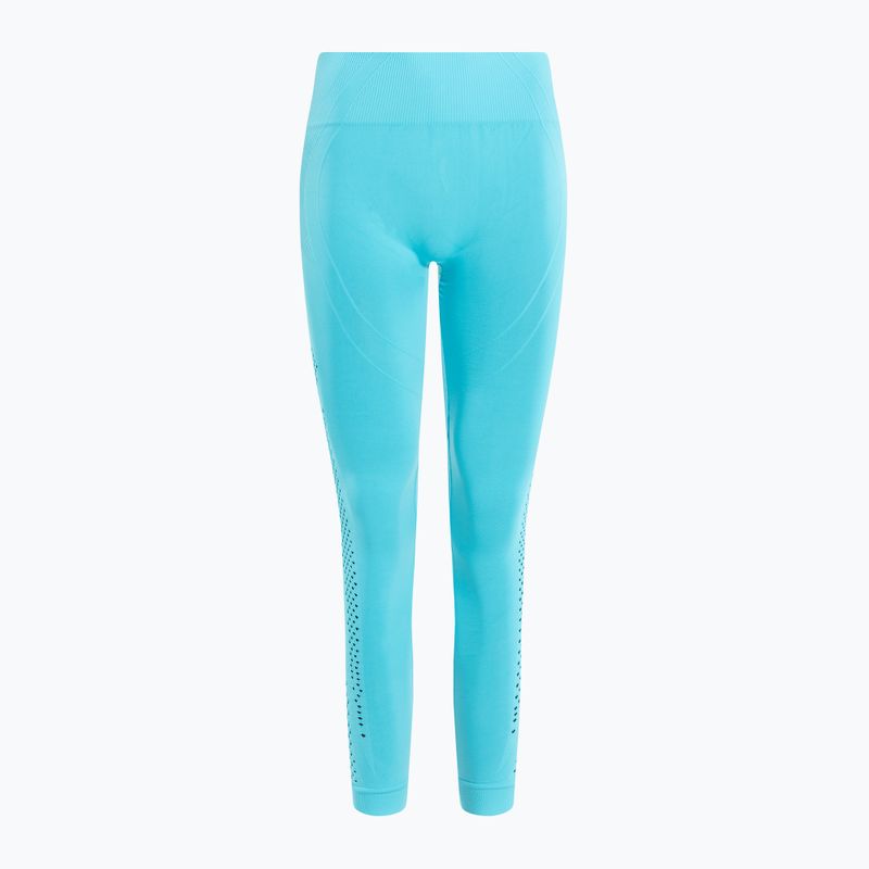 Női edző leggings 2skin Power Seamless türkizkék 2S-60513