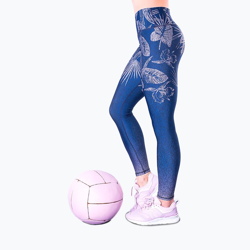 Női edző leggings 2skin Ombre Jungle Navy navy navy 2S-62159 6