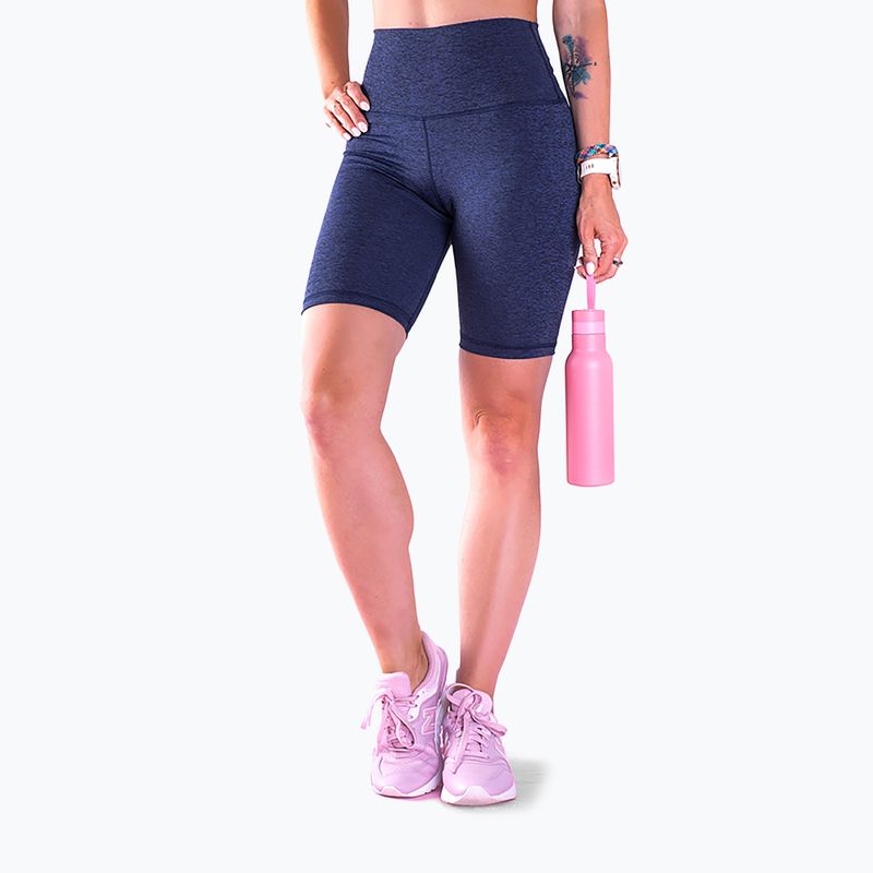 Női edző leggings 2skin Biker Ultra Navy Navy tengerészkék 2S-62906 4