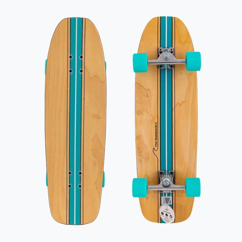 Fish Skateboards Surfskate Hawaii 9.37" gördeszka