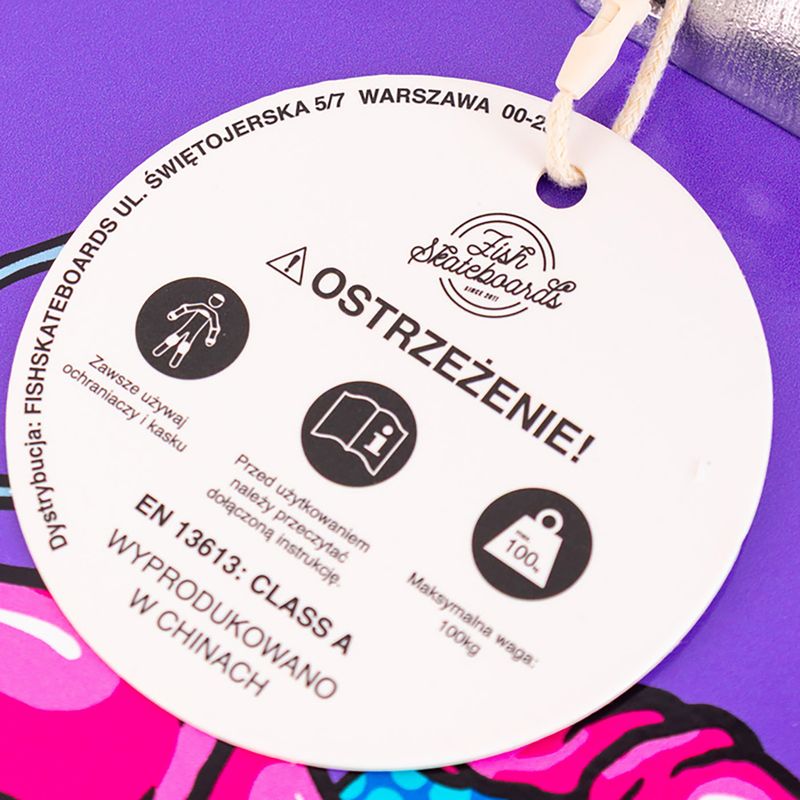 Fish Skateboards Kezdő Huron 8.0" klasszikus gördeszka 8