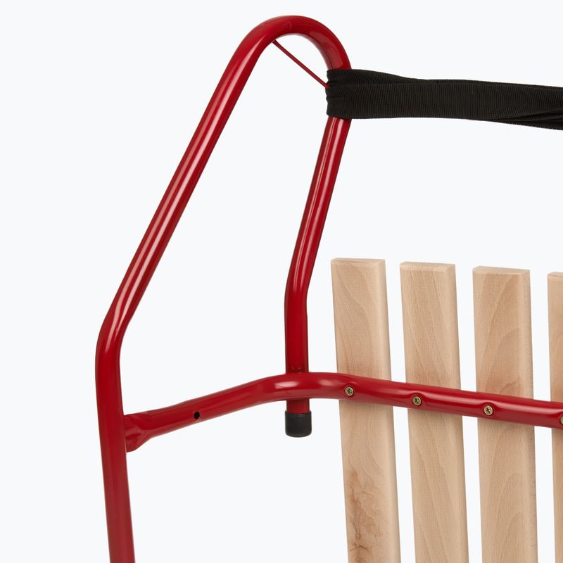 Szánkó fém HUMBAKA red 6