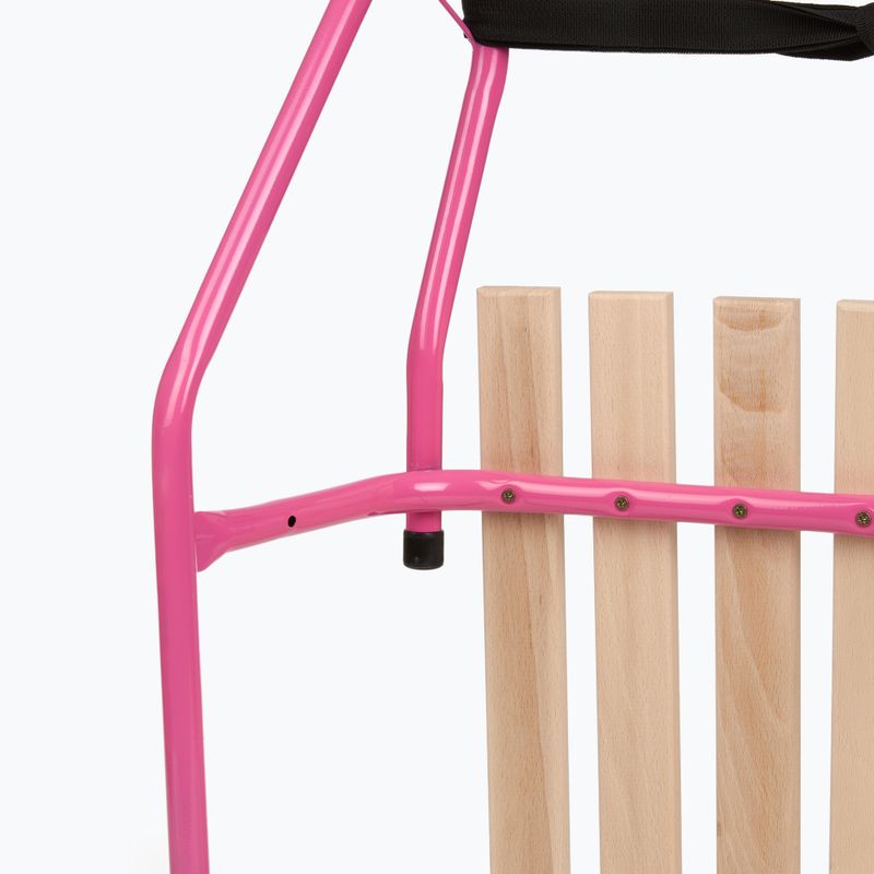 Fém szánkók HUMBAKA pink 6