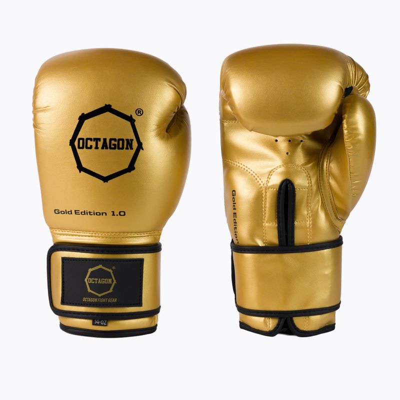Octagon boxkesztyű Gold Edition 1.0 gold 3