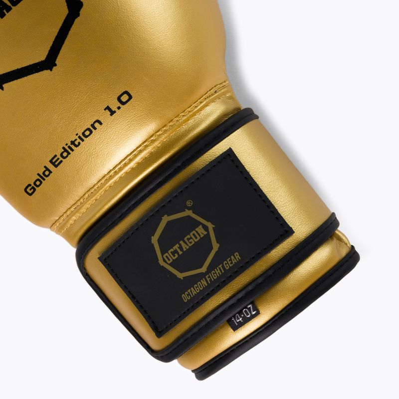 Octagon boxkesztyű Gold Edition 1.0 gold 5
