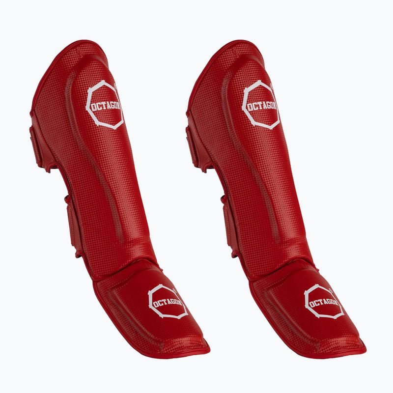 Octagon Kevlar sípcsontvédő piros