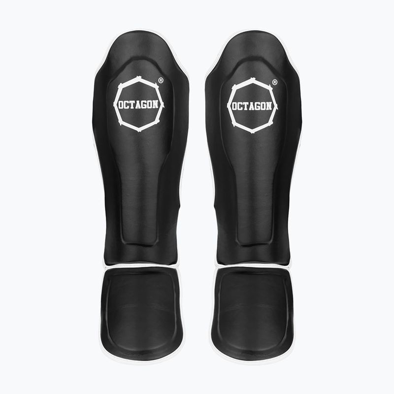 Octagon Light fekete sípcsont- és lábfejvédők