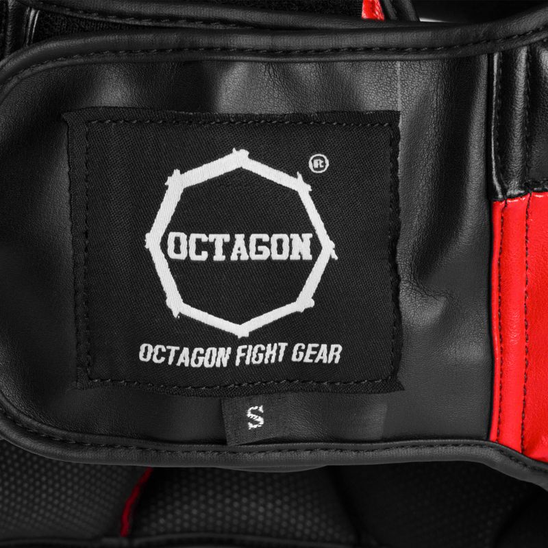 Octagon Plain Red bokszsisak 4