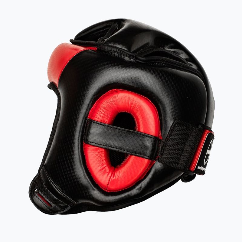 Octagon bokszsisak Carbon piros 2