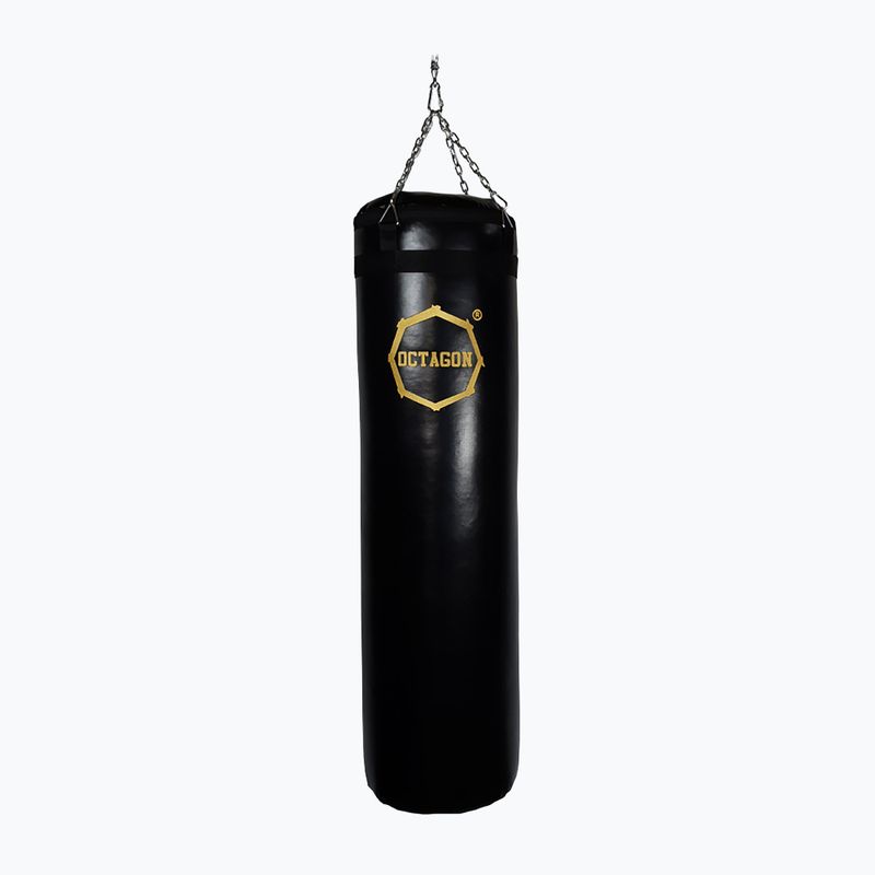 Octagon Carbon bokszzsák 180 x 45 cm fekete