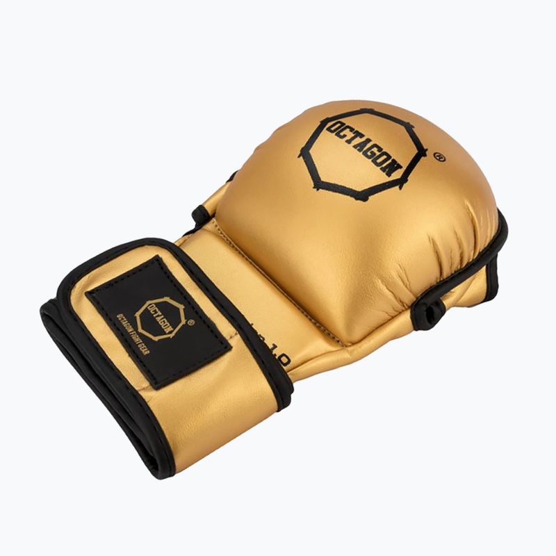 Octagon Gold Edition 1.0 MMA arany grappling kesztyűk 2