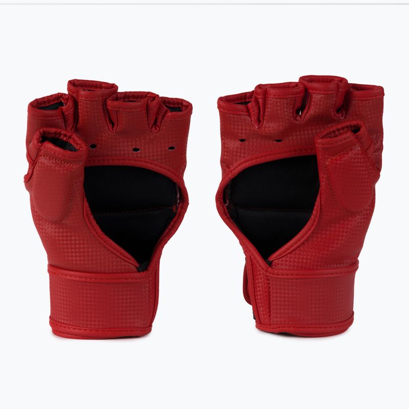 Octagon Kevlar MMA grappling kesztyű piros 2