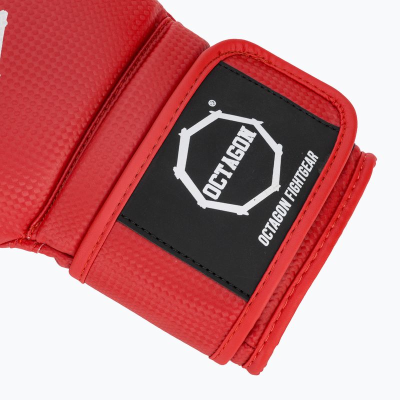 Octagon Kevlar piros bokszkesztyű 6