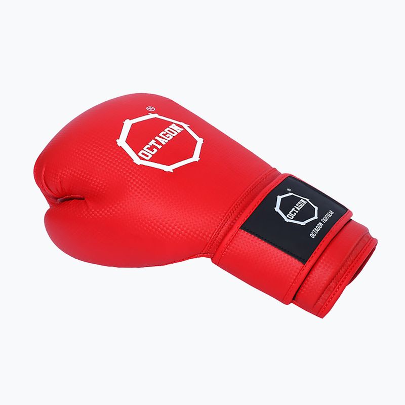 Octagon Kevlar piros bokszkesztyű 2
