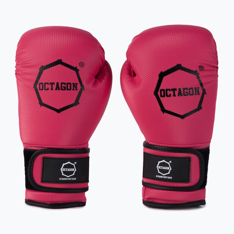 Octagon Kevlar női bokszkesztyűk rózsaszín OCTAGON-6 OZPINK