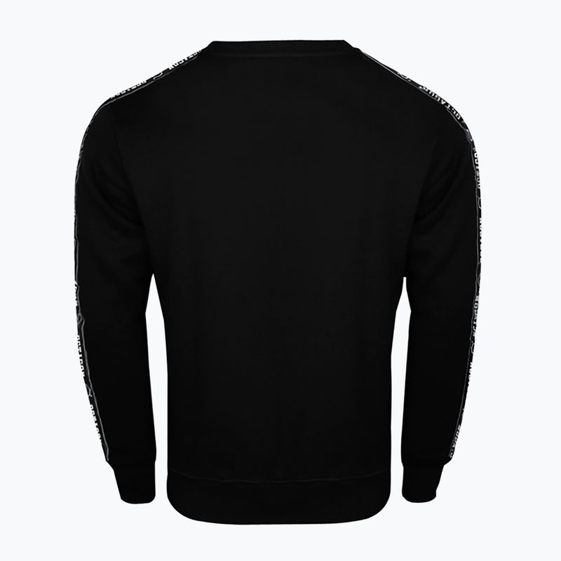 Férfi Octagon Stripe pulóver fekete 3