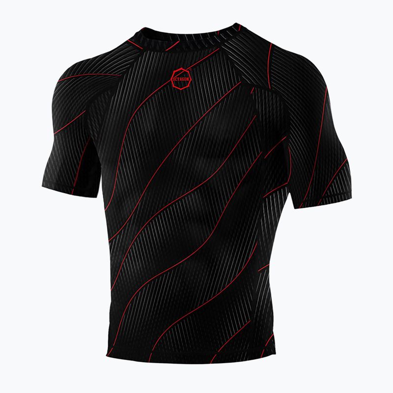 Férfi Rashguard Octagon Voyager piros 5