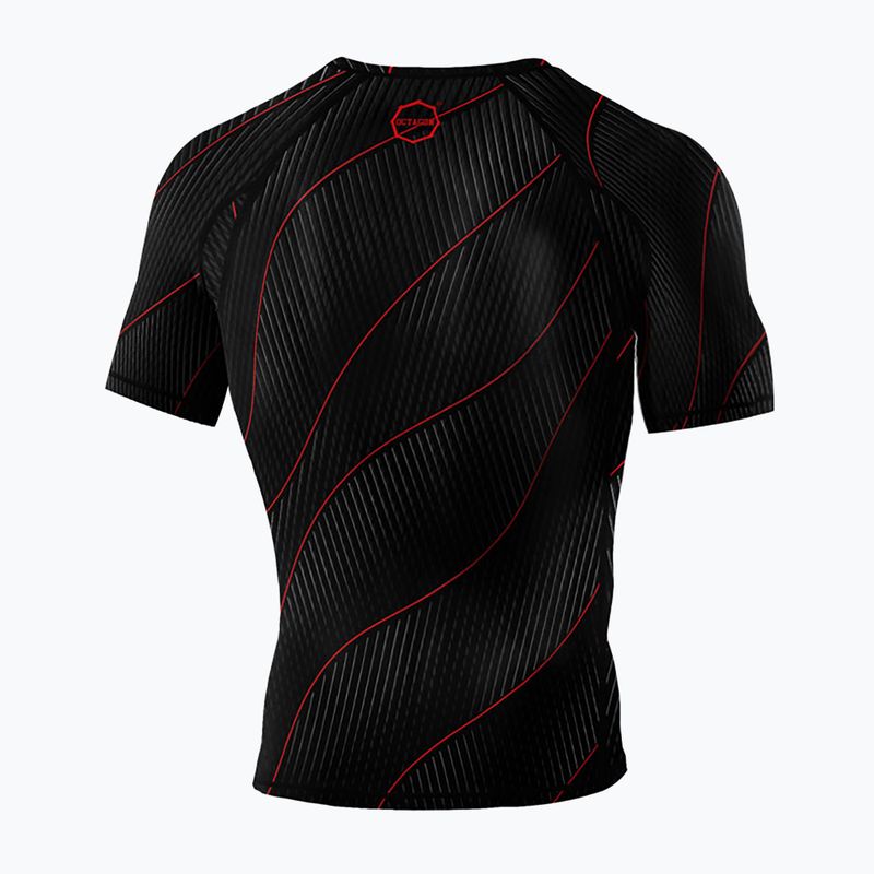 Férfi Rashguard Octagon Voyager piros 6
