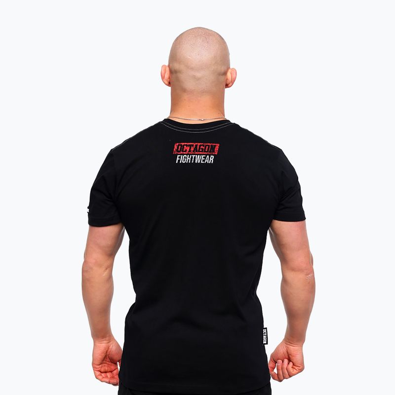 Octagon Division Clothes férfi póló fekete 2