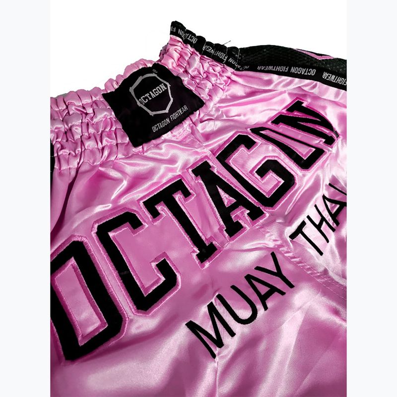Férfi Octagon Muay Thai edzőnadrág rózsaszínű 2