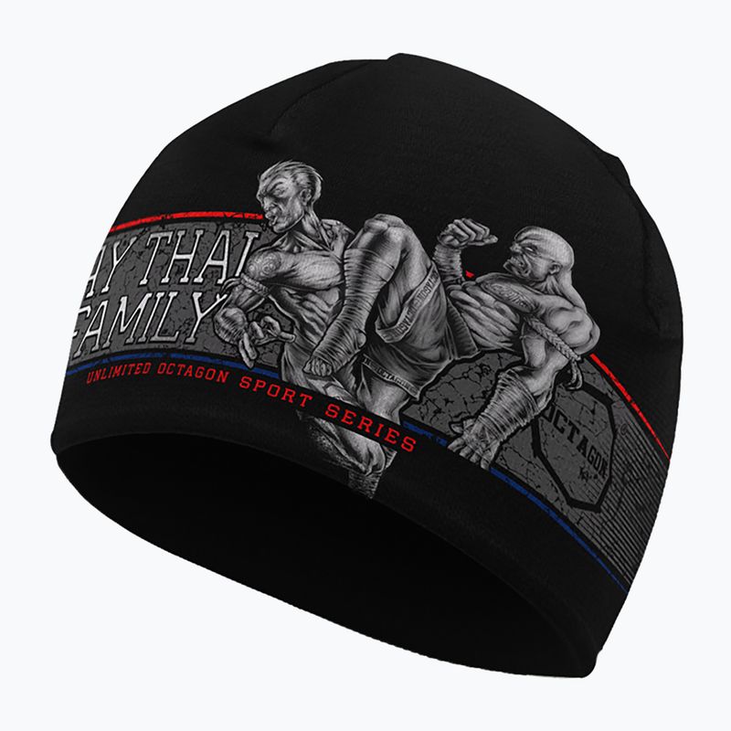 Octagon Muay Thai téli sapka fekete 2