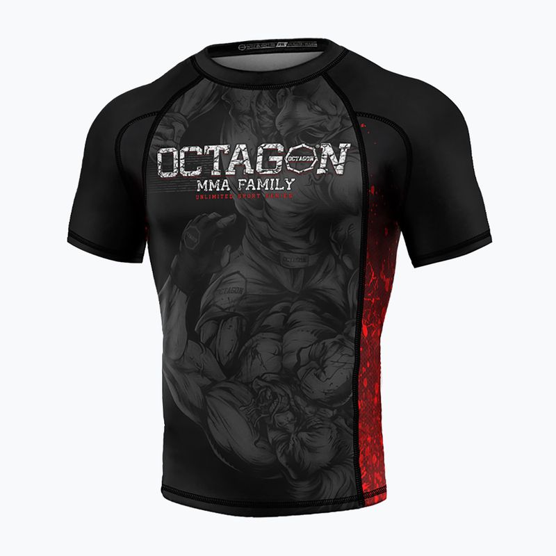 Férfi Octagon Premium MMA Family fekete/többszínű mellényvédő
