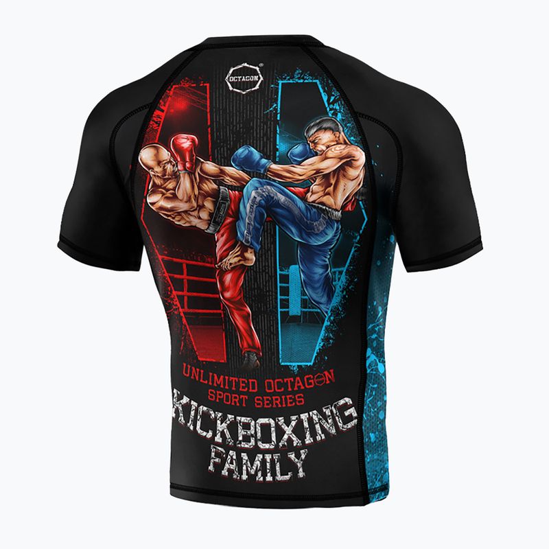 Octagon Premium Kickboxing Family férfi mellény fekete/többszínű 2