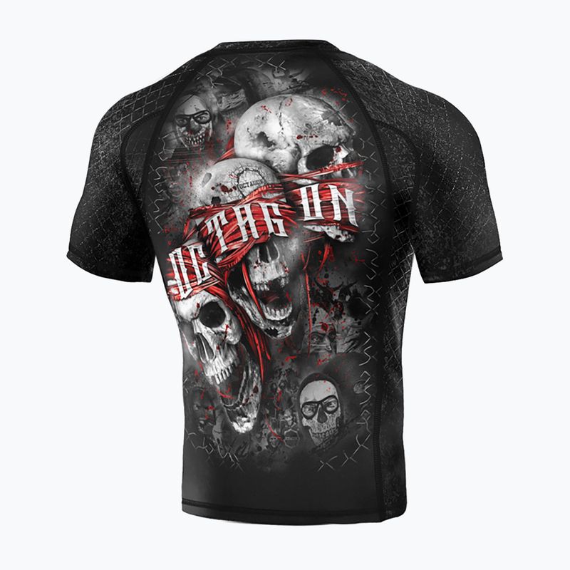 Férfi Octagon Premium The Rules fekete/multi színes Rashguard 2