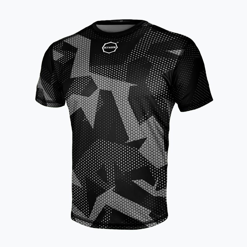 Octagon Ultimate férfi póló fekete/szürke