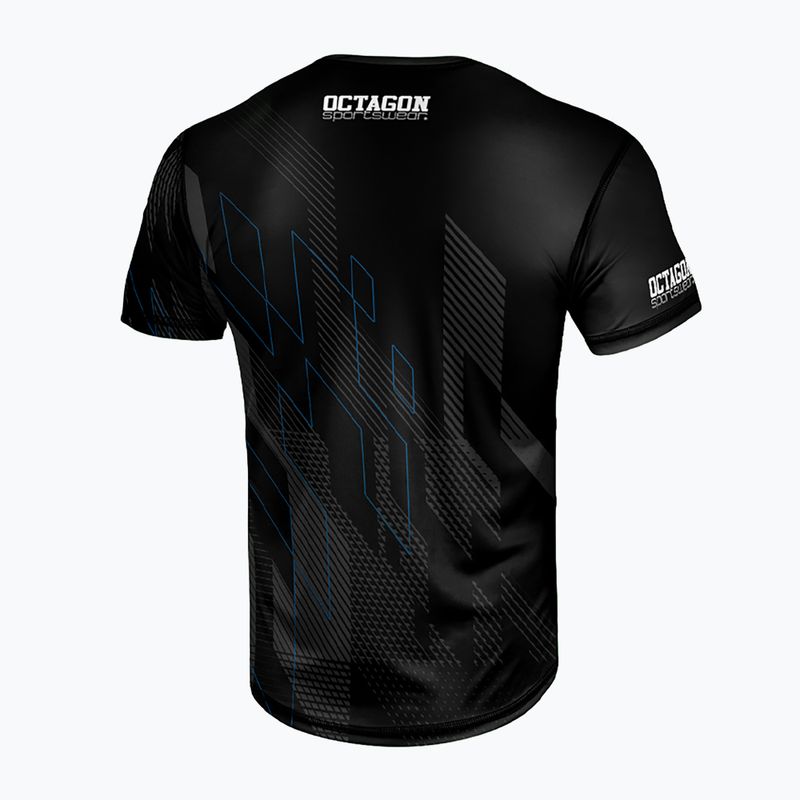 Octagon Sport Diamond férfi póló fekete 2