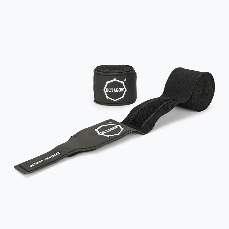 Octagon Fightgear Supreme Nyomtatott bokszkötszerek 3m fekete