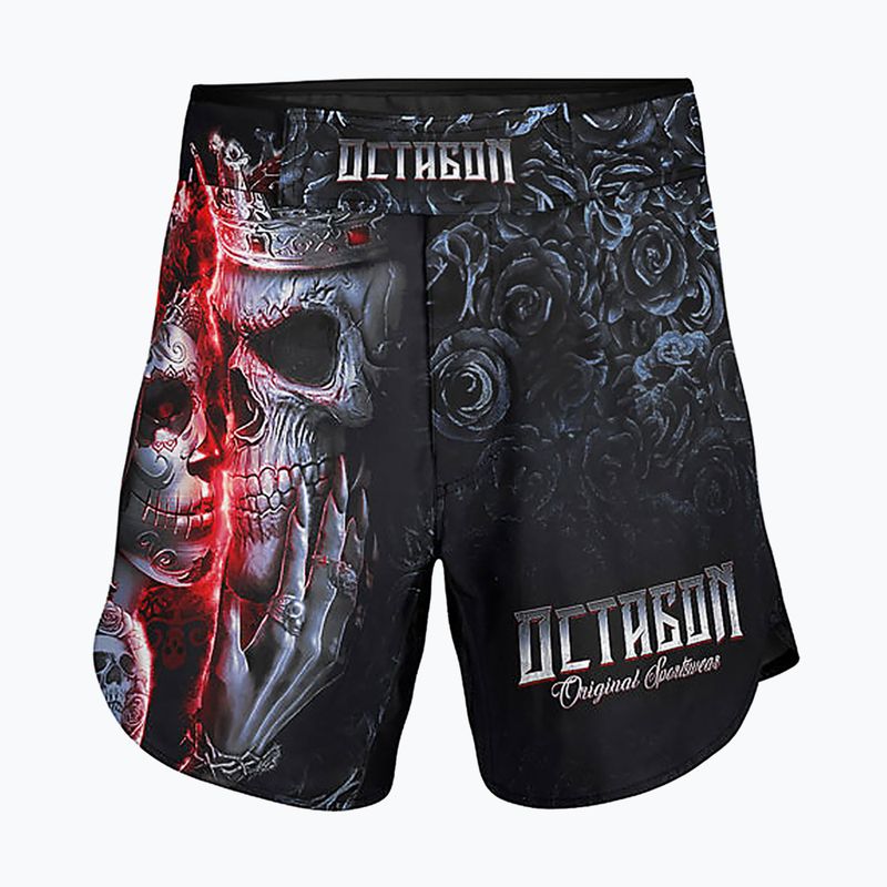 Octagon Santa Muerte MMA férfi edzőnadrág fekete/többszínű